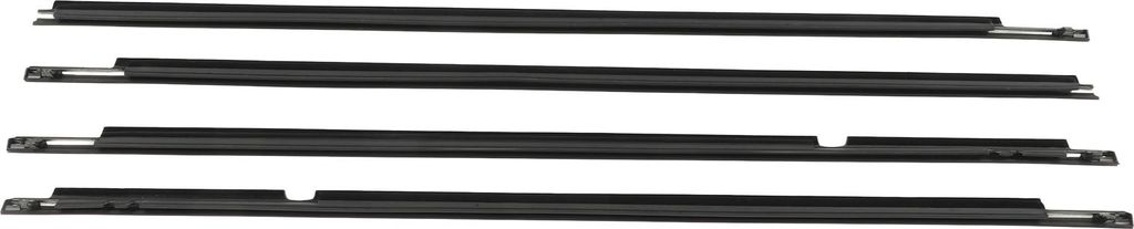 4 Stück Dichtungsstreifen-Fensterdichtung 7573012300 Auto-Zierleiste für Corolla 2009 bis 2012