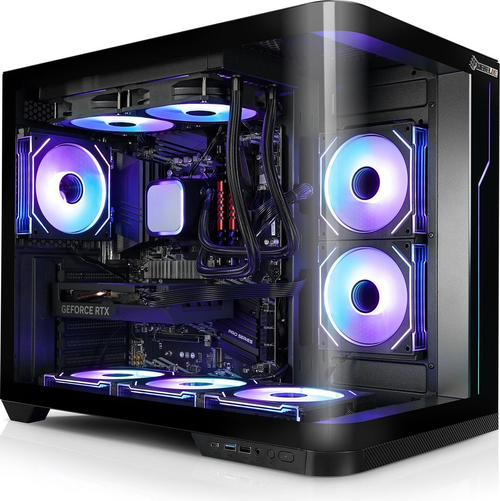 kiebel.de Gaming PC Panorama Curve IX AMD Ryzen 7 7800X3D, 32GB DDR5, NVIDIA RTX 5070 Ti 16 GB, 2TB SSD, Windows 11, Gaming PC