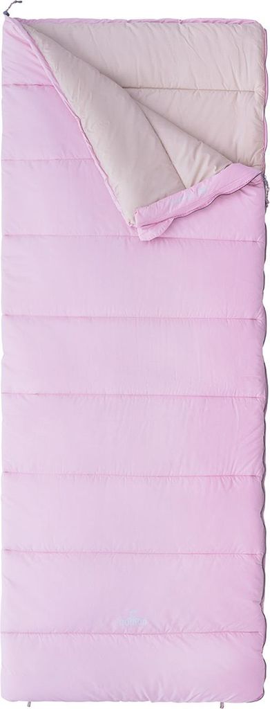 NOMAD Blazer Schlafsack Deckenmodell | Rosa | Bis 190cm Körpergröße | Baumwolle | Zum Aufzippen | Zugluftstreifen | Zwei-Wege-Reißverschluss ...
