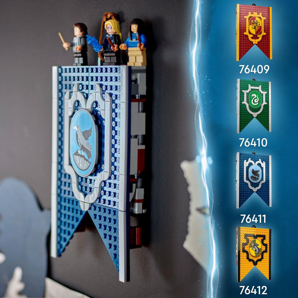 LEGO 76411 Harry Potter Hausbanner Ravenclaw, Hogwarts Produktbild 6