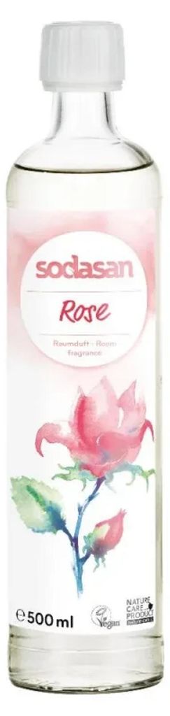 SODASAN Raumduft senses ROSE 500ml Nachfüller Produktbild 