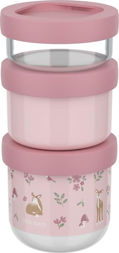 Mepal snackbox stapelbar mio 3-teilig - fairy garden Zdjęcie produktu 