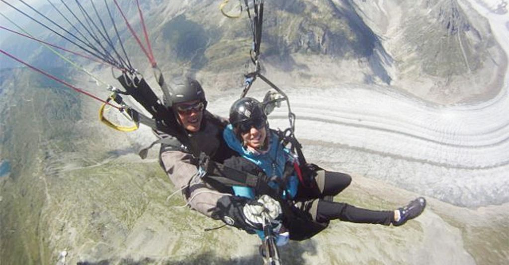 mydays Gleitschirm-Tandemflug Fiesch (15 Min.); Erlebnis verschenken oder selbst erleben; Gutschein für 1 Person(en)
