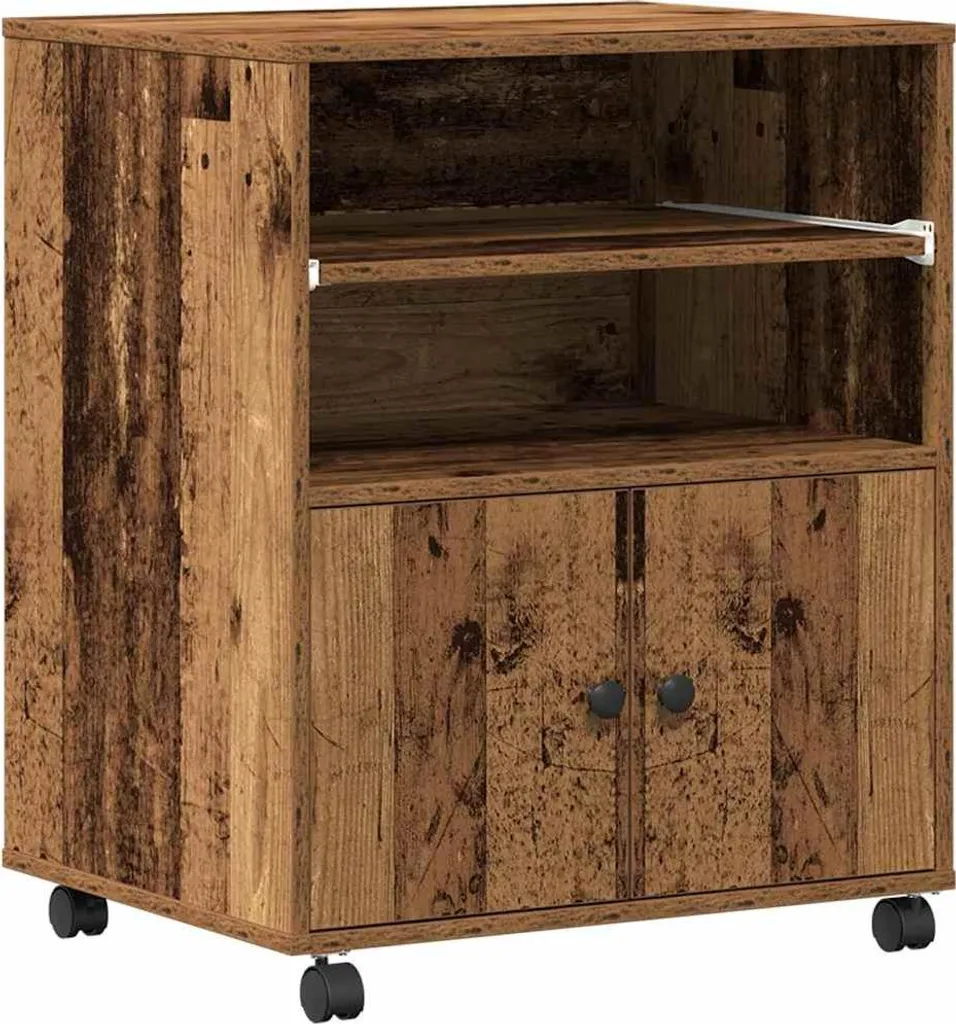 Support imprimante compact 60x48 cm pour libérer votre bureau