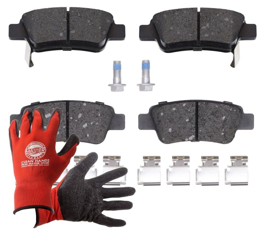 MASTER-SPORT Bremsbeläge Satz Hinten für HONDA CR-V III (RE) 13046057542N-SET-MSP
