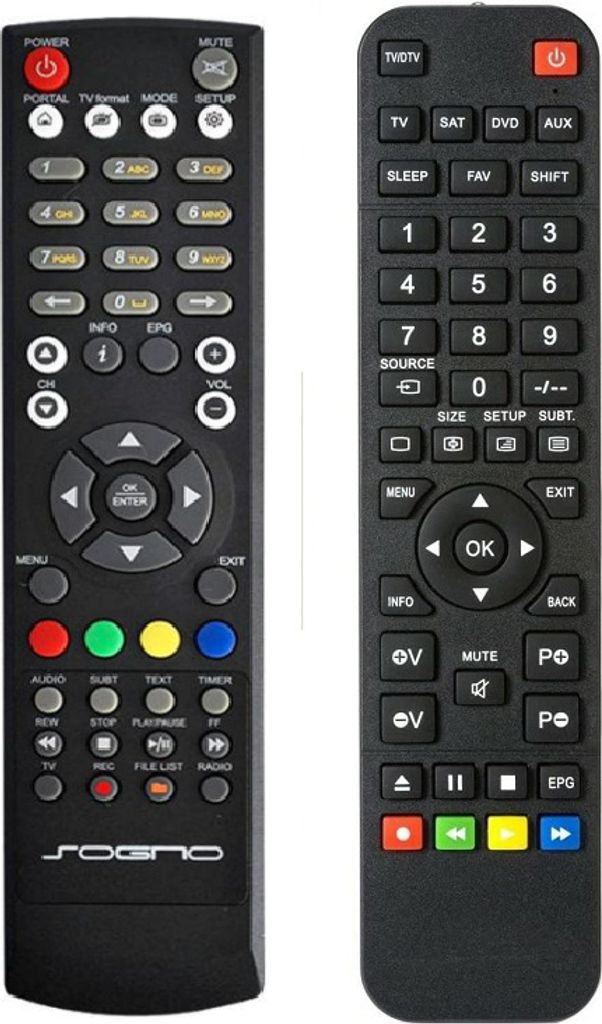 Ersatz Fernbedienung für SOGNO HD8800 Receiver