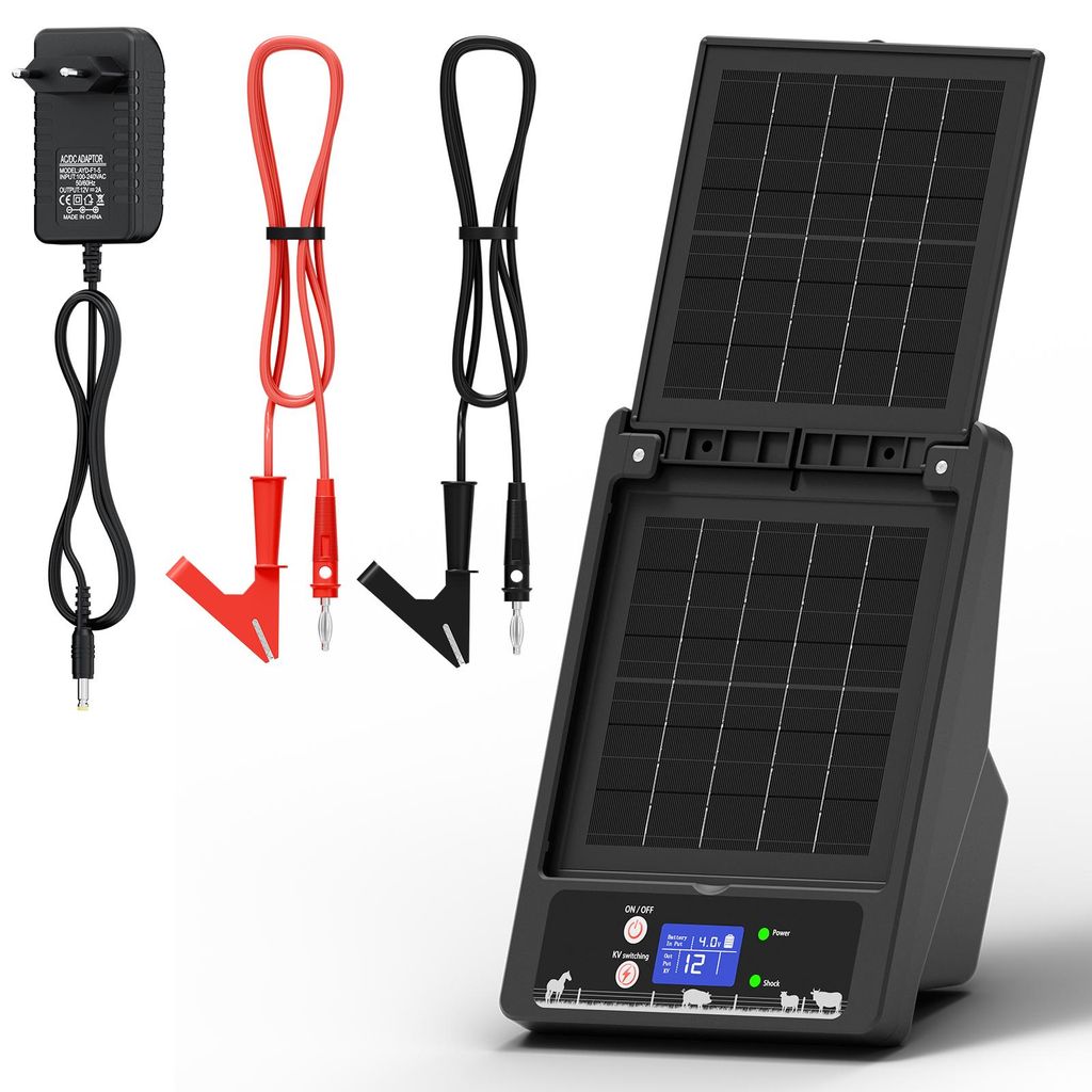 Dispositivo elettrico solare per recinzioni – Uscita 12 KV, Immagine del prodotto 