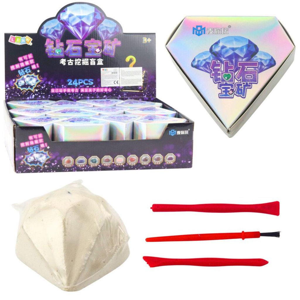 Diamantausgrabungen Archäologisches Kit Steine Werkzeuge