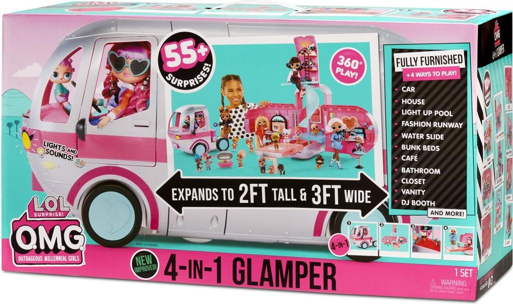 L.O.L. Surprise! 4-in-1 Spielzeug-Glamper OMG Produktbild 29