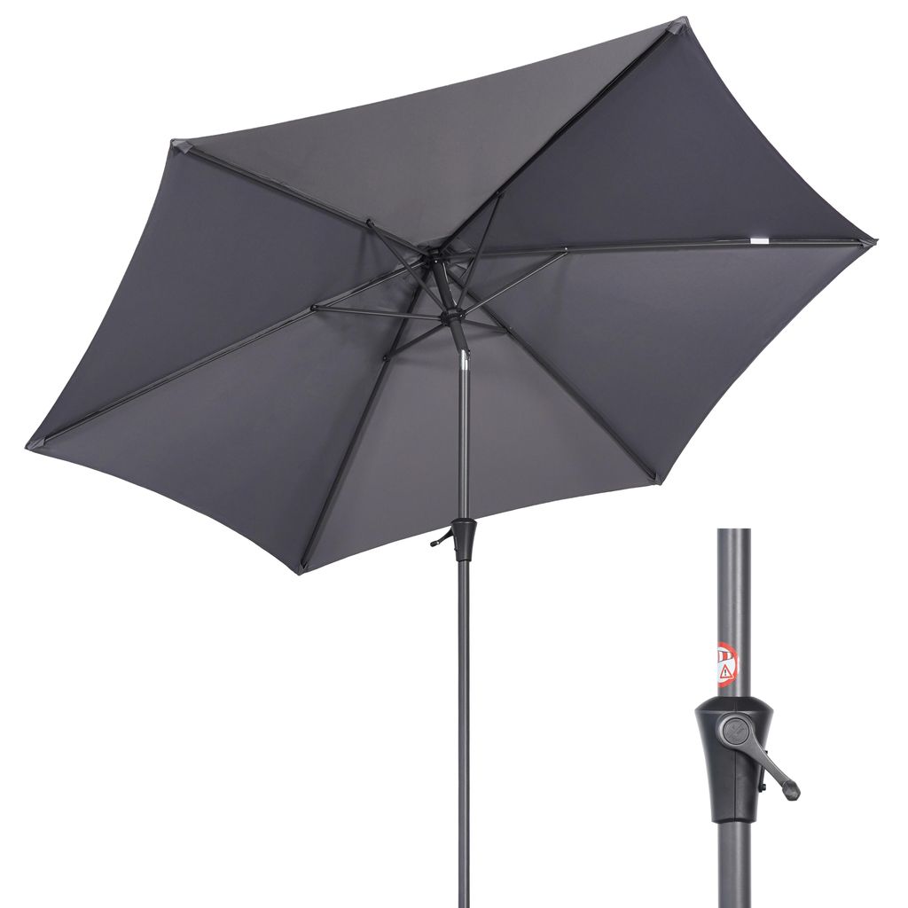 Deuline Alu Sonnenschirm Ø300cm Gartenschirm Produktbild 