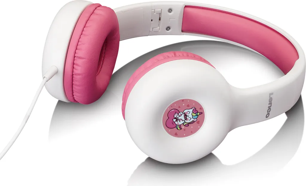 Cuffie per Bambini Rosa 85dB Pieghevoli - Sicurezza e Comfort - 3
