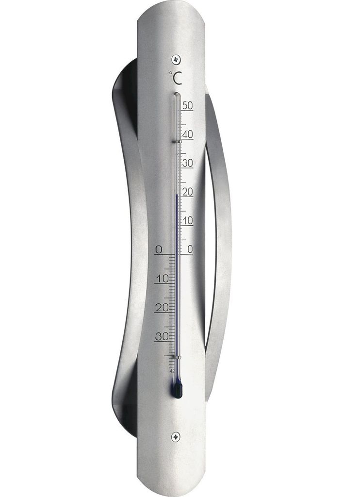 TFA - Analoges Innen-Außen-Thermometer aus Aluminium Produktbild 