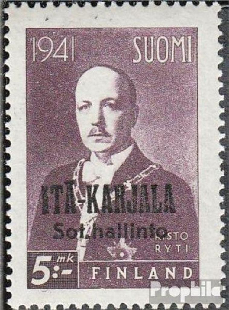 Briefmarken Finnische Bes. Ostkarelien 1942 Mi 21 Produktbild 