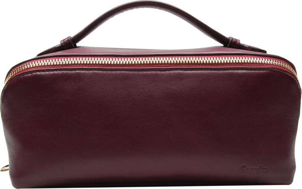 Esquire Kulturbeutel Viktoria 62 Toiletry Bag Bordo weinrot