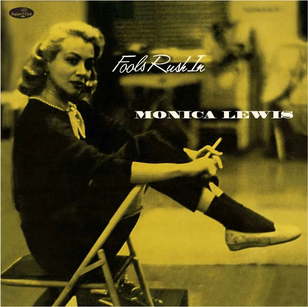 Disque Vinyle Monica Lewis Fools Rush In Album Jazz Édition Limitée