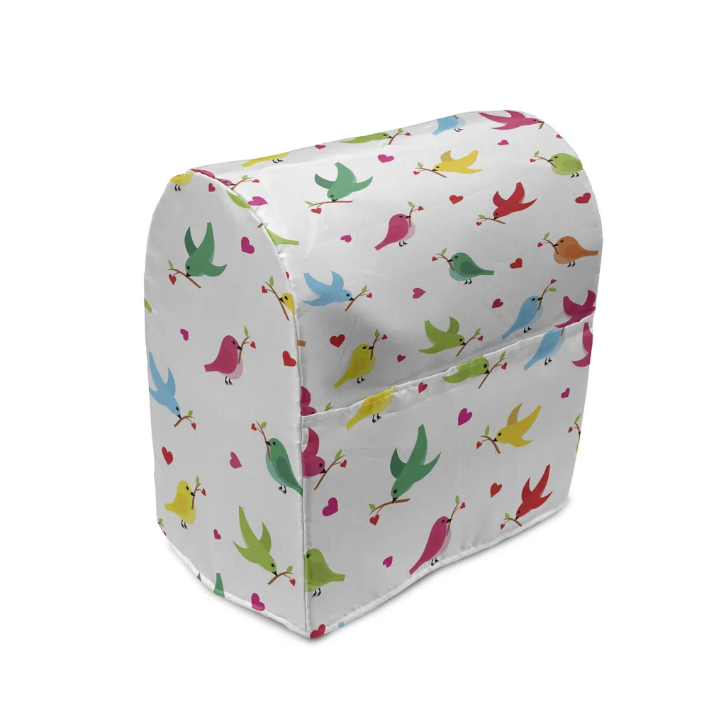 Couverture pour Mixeur Design Cœur - Housse de Cuisine 36x39x24cm Robuste