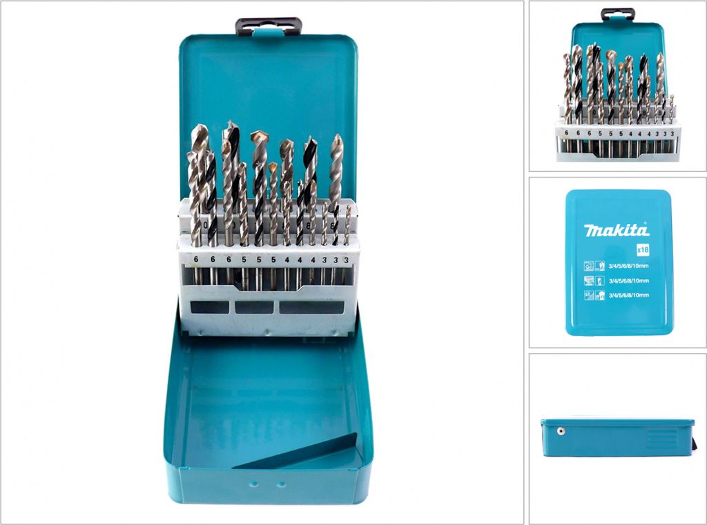 18dílná sada vrtáků Makita č. D-46202 Obrázek produktu 