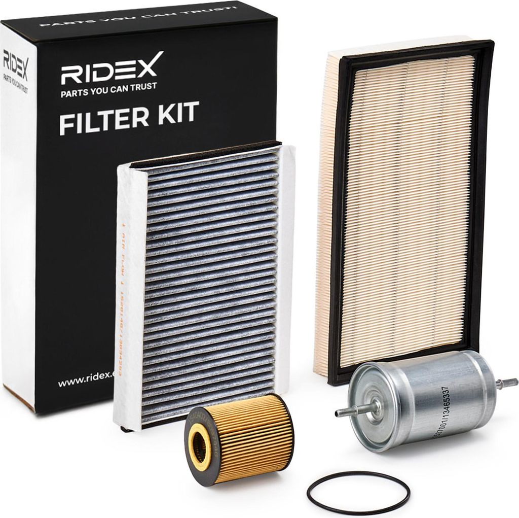 RIDEX Filterset Inspektionspaket Filtersatz für VOLVO V70 II (285) V70 I (875, 876) XC70 Cross Country (295)