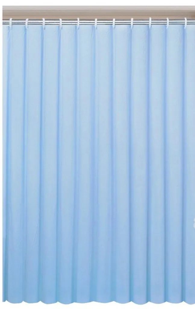 Tenda Per Doccia Antimuffa 180x180cm Con Fantasia Donna Nuda - Poliestere Di Qualità, Stampa HD, Include Ganci (Blu)