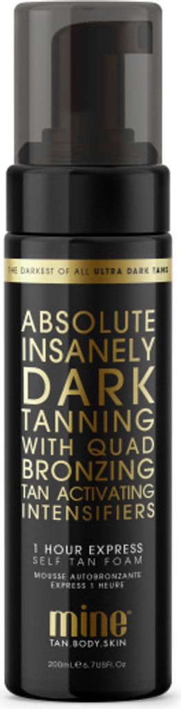 MINETAN BODY.SKIN Absolute Fake Tan Foam Ultra Dark Sunless Obrázek produktu 