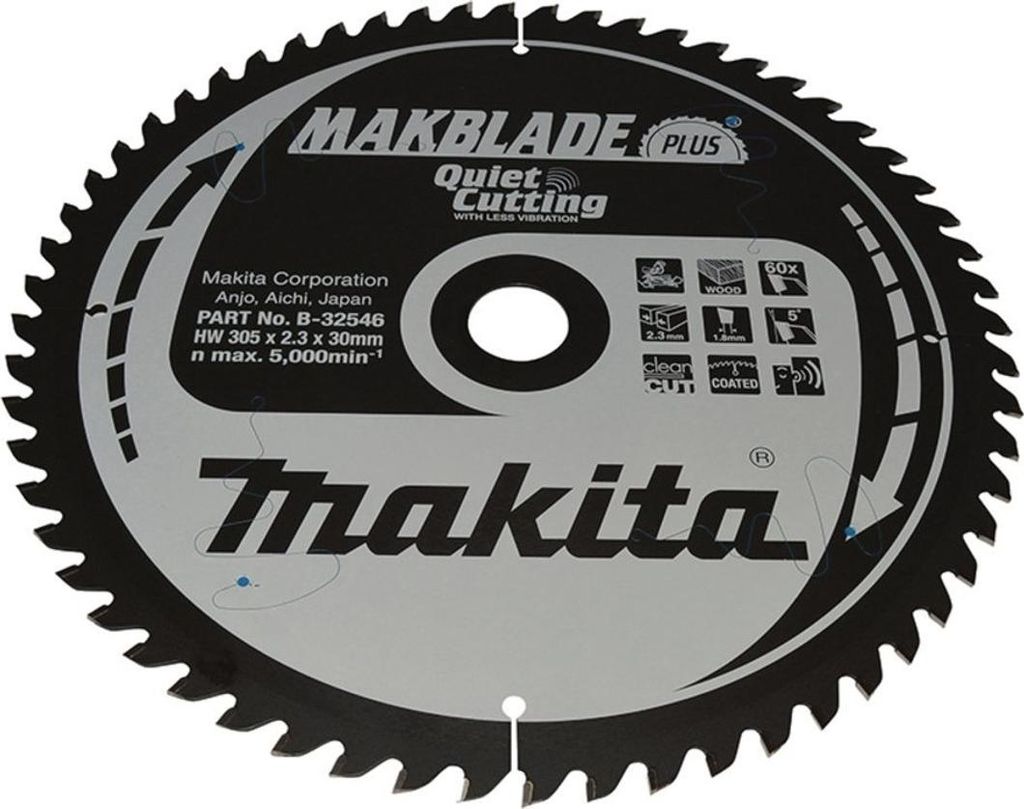 Makita MAKBLADE+ Scie. 305x30x60Z B-32546 Image du produit 
