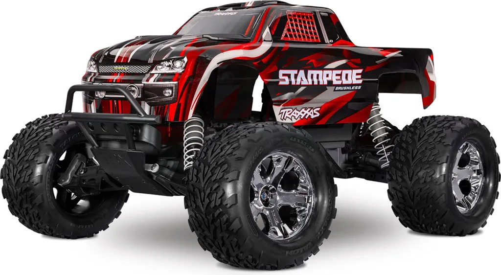 Traxxas Stampede Brushless 2S HD Monster Truck 1:10 RTR Bleu Haute Qualité