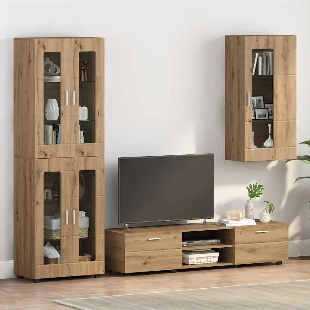 Pratico mobile a parete con ripiano Artisan oak 55 x 29 x 100 cm - Mobili TV ,mobili di design 2854065 1pacco