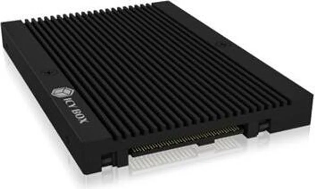 Convertisseur de Disque Dur M.2 NVMe vers U.2 Icy Box IB-M2U04 Argent