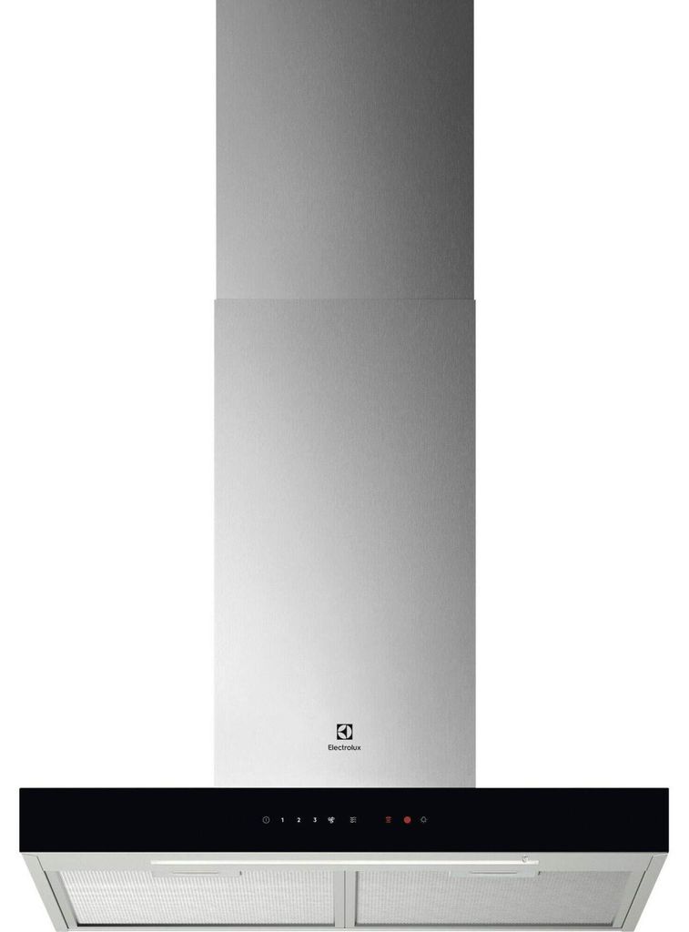 Electrolux KFTB26X Cappa aspirante a parete Nero, Acciaio Immagine del prodotto 