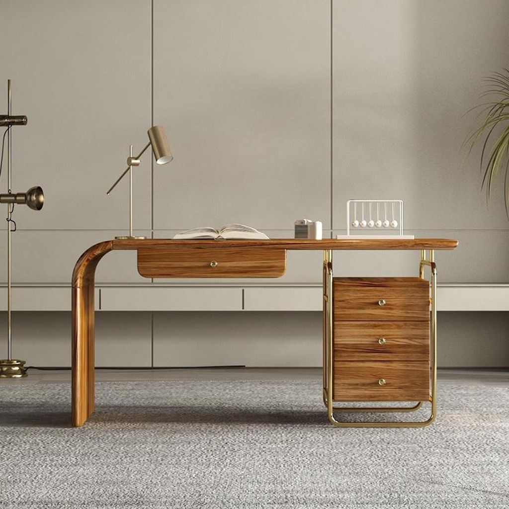 Design Tisch Sekretär Luxus Schreib Büro Möbel Holz Tische Office Einrichtung