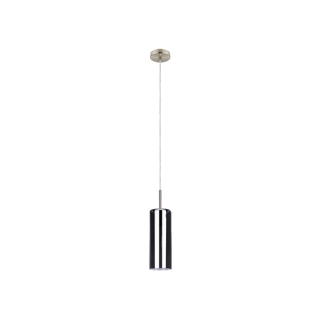 Suspension E27 Ø100mm SELVINO Eglo 98694 en Verre Vaporisé Transparent
