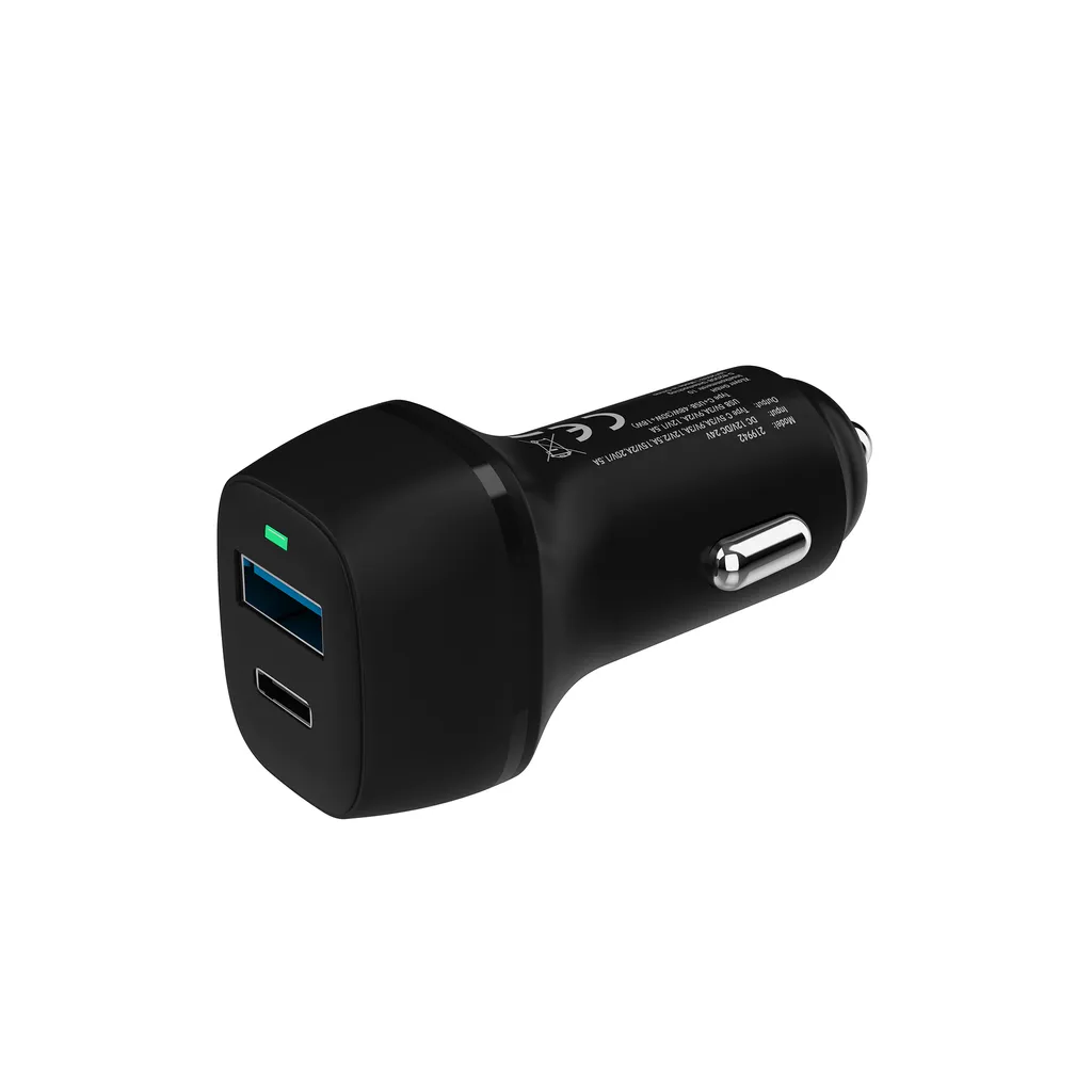 Chargeur Voiture Xlayer USB-C PD 48W + Double USB QC3.0 18W Rapide