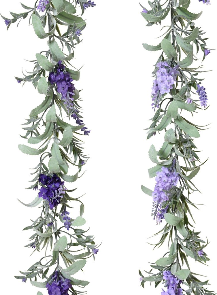 Künstliche Flieder Girlande 15x150cm 1 Stück sortiert