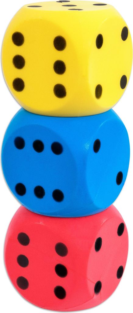 Betzold, Schaumstoffwürfel, 3 Stück, 16 cm, Softwürfel, Produktbild 3