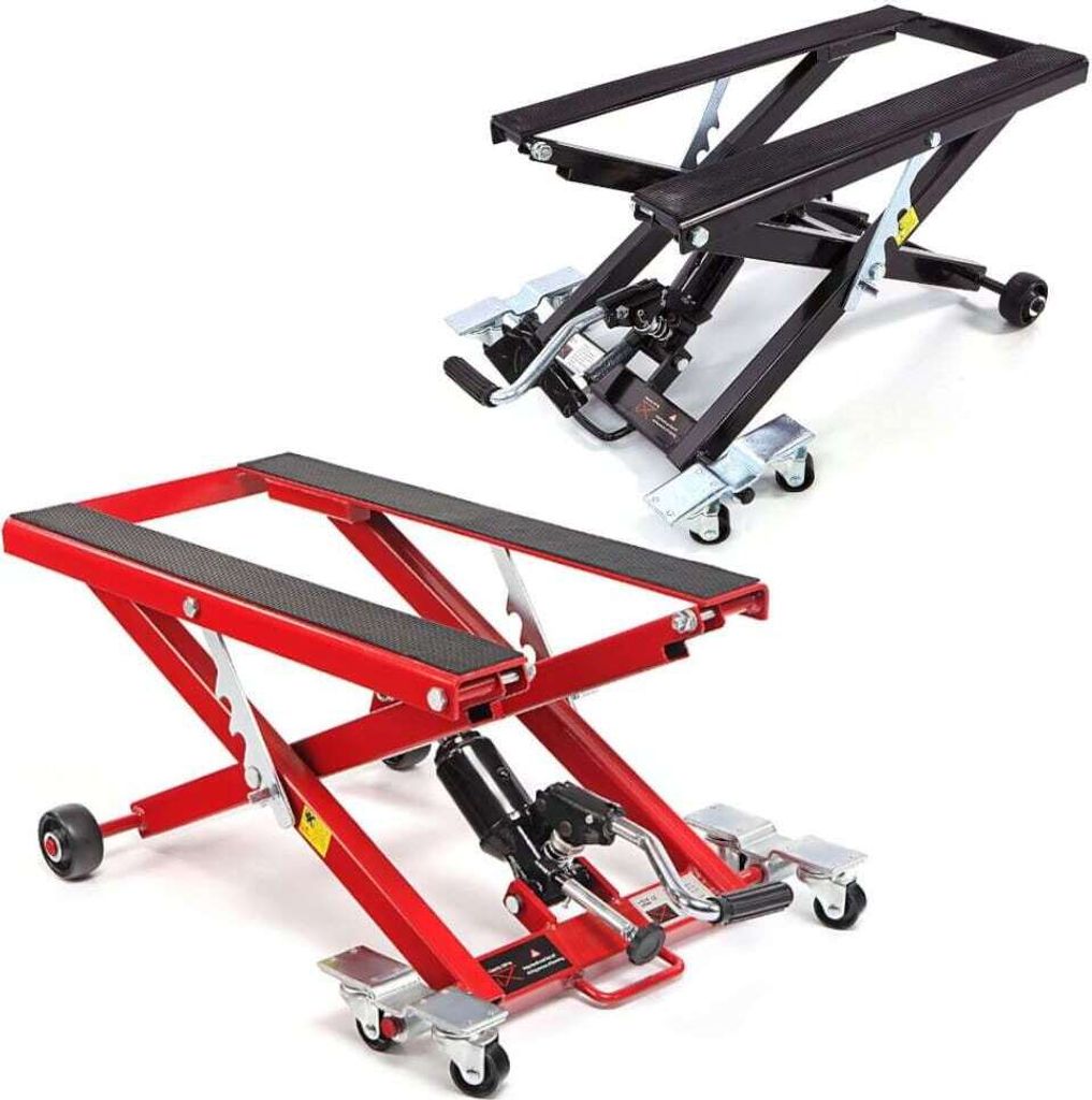 Motorrad Hebebühne Motorradhebebühne 500 Kg – Scherenheber, Höhe 8