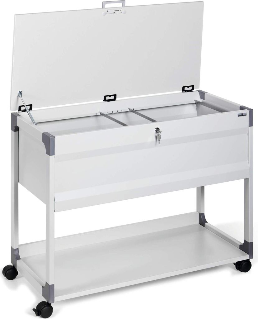 DURABLE Hängemappenwagen SYSTEM 100 MULTI TOP, 378710 grau