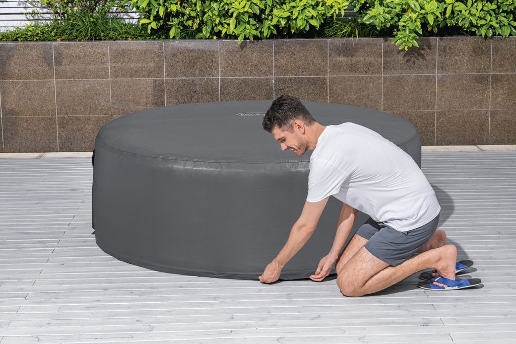 Bâches de piscine Bestway LAY-Z-SPA Gris