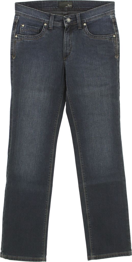 30427 Pioneer, Sally, Damen Jeans Hose, Stretchdenim, darkblue, D 38 W 29 L 32