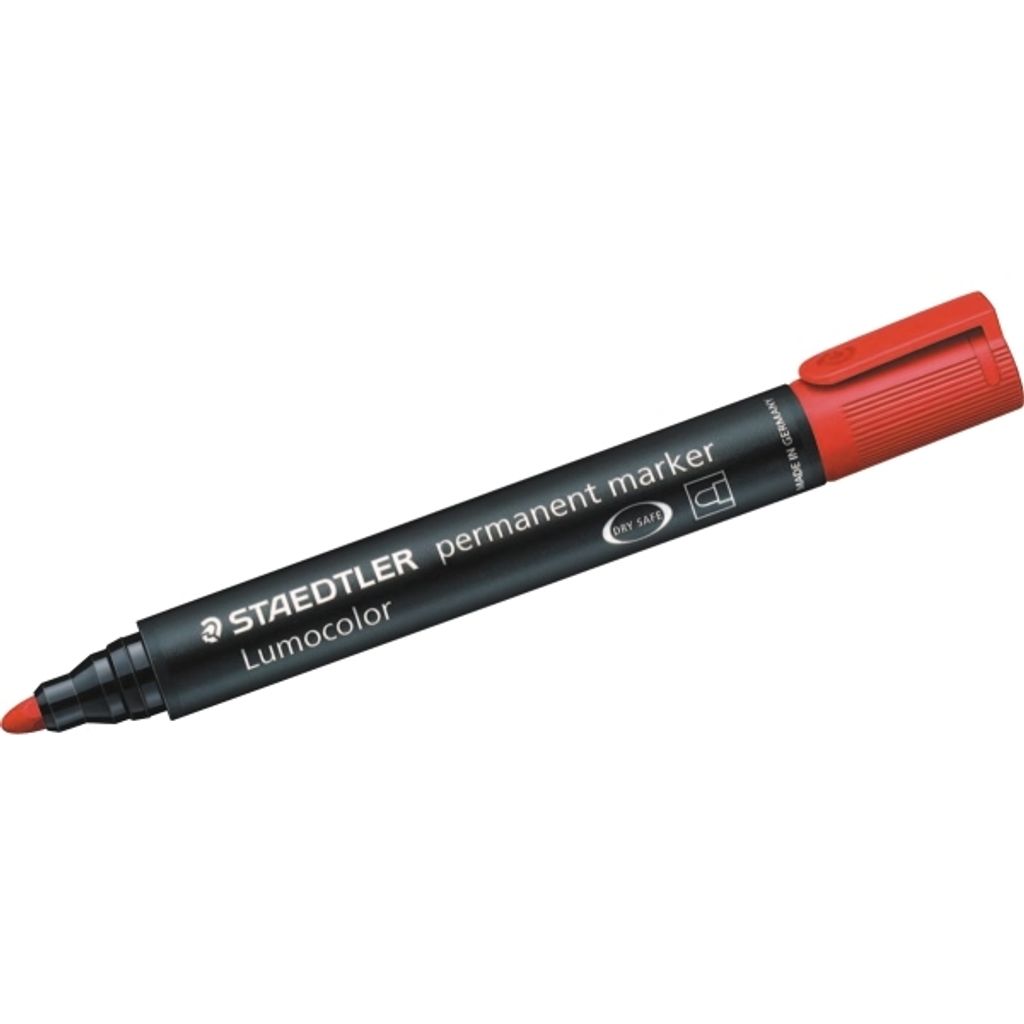 STAEDTLER Universalmarker Lumocolor rot 664916
