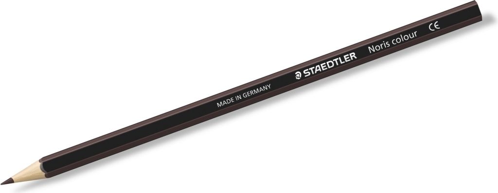 Staedtler - Farbiger Bleistift Noris 185 Van Dyke Bruin | 12 Stücke