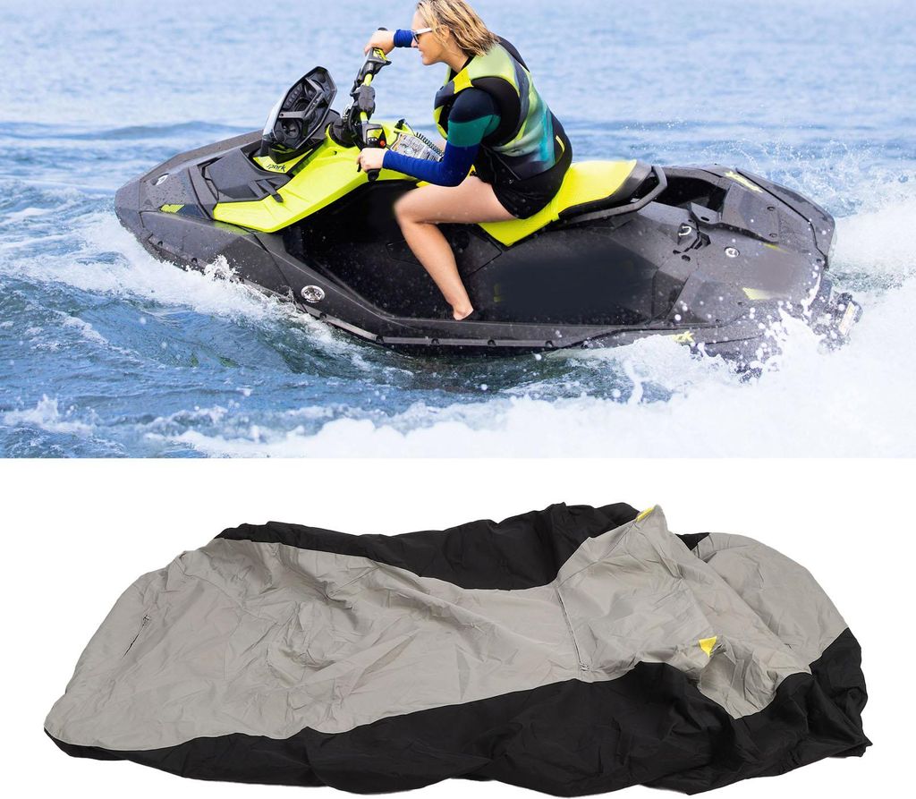 Motorboot-Abdeckung, wasserabweisend, sonnenfest, Marine, Trailer-Boot, schützender Ersatz für Sea-Doo RXP300 GTX300