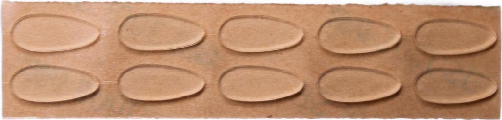 Cuscinetti adesivi per occhiali 13 mm (5 paia) Immagine del prodotto 