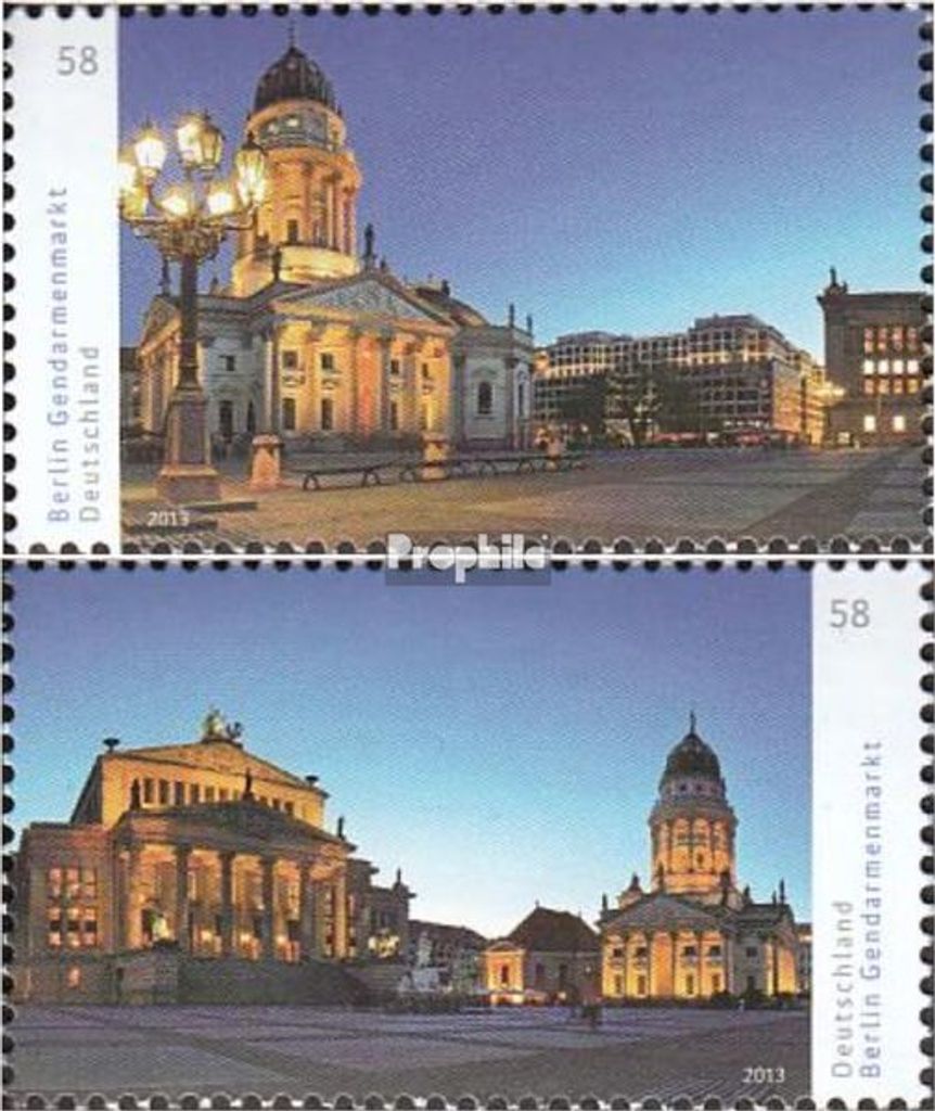 Briefmarken BRD (BR.Deutschland) 2013 Mi 2983-2984 (kompl.Ausg.) gestempelt Deutschlands schönste Panoramen
