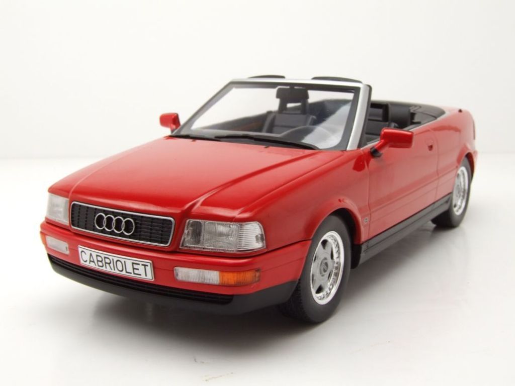 MCG 18371 Audi Cabrio 1991 rot 1:18