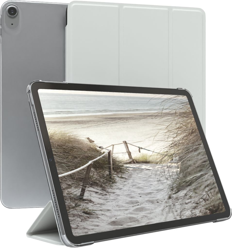 EAZY CASE Smartcase für Apple iPad Air 11 (2024) Tabletcase Bookcover Smart Flipcase magnetisch Weiß
