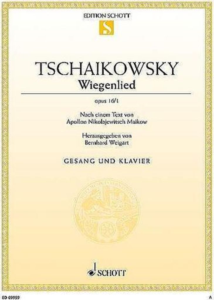 Tschaikowsky, P: Wiegenlied