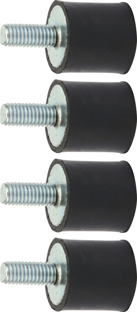 4pcs M3 M5 M6 Rubber Mounts Anti Vibration Silentblock Car Boat Bobbins (VD15*15 M5*12)