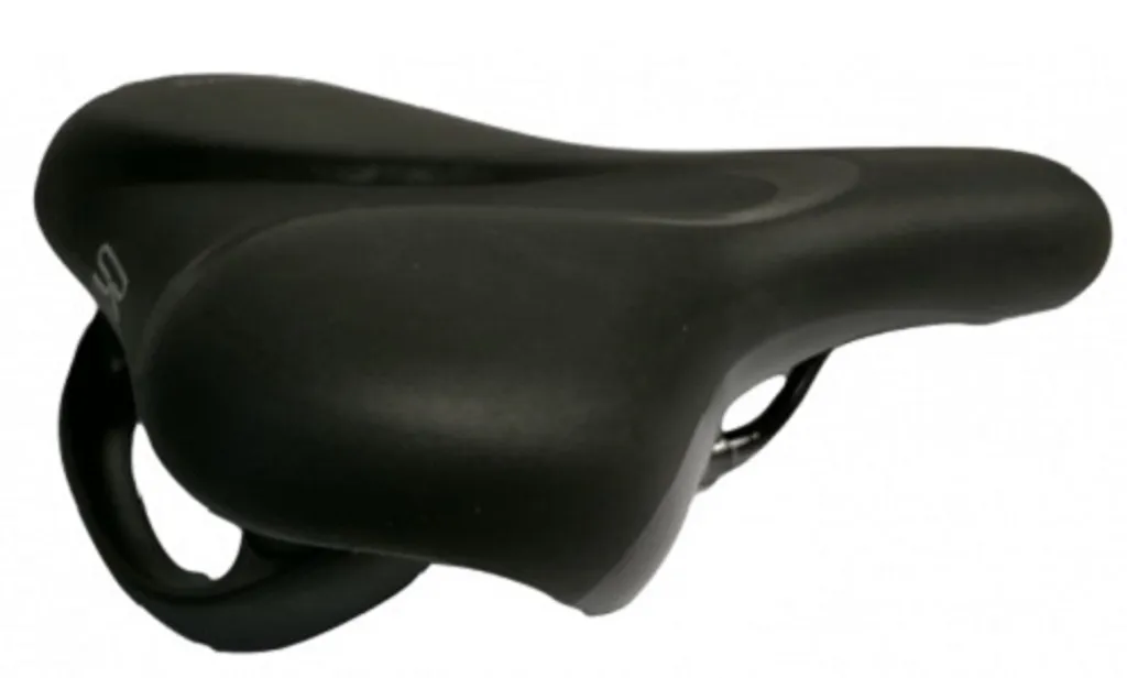 Selle de vélo confortable pour trajets urbains Selle Royal Rio Unitech