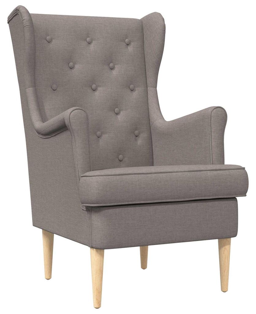 Sessel Taupe Stoff - Fernseh- & Relaxsessel DE1305