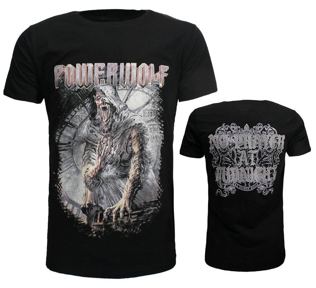 Powerwolf No Prayer At Midnight T-Shirt – Offizielles Merchandise - S